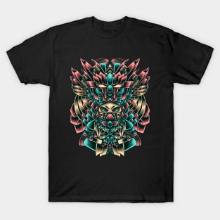 Artwork Illustration Humans With Mecha Abilities T-Shirt